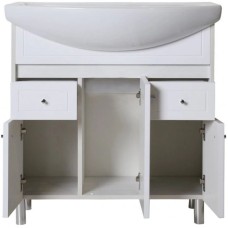 Комплект мебели белое дерево 80 см ASB-Mebel Орхидея