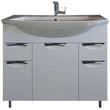 Комплект мебели белый 80 см ASB-Mebel Мессина