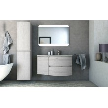 Тумба Cezares Vague 34 L 54849 подвесная Rovere sbiancato