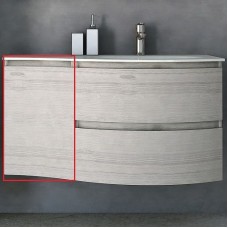 Тумба Cezares Vague 34 L 54849 подвесная Rovere sbiancato