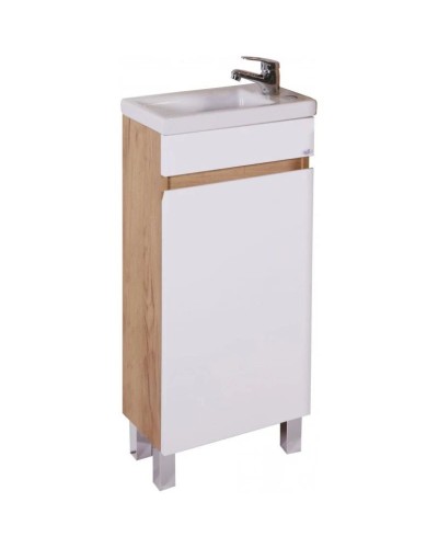 Комплект мебели белый/дуб золотой 40 см ASB-Mebel Марко