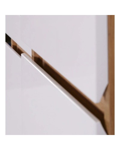 Комплект мебели белый/дуб золотой 40 см ASB-Mebel Марко