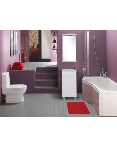 Комплект мебели белый 40 см ASB-Mebel Бари