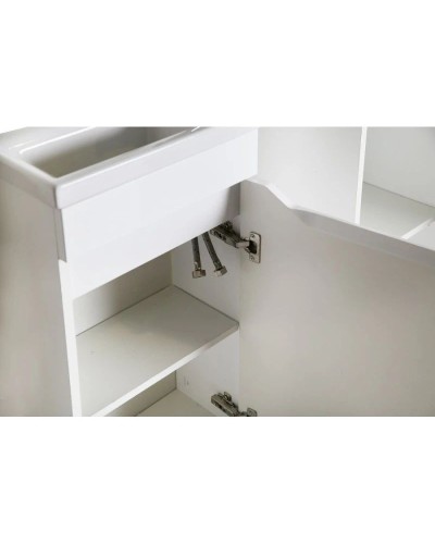 Комплект мебели белый 40 см ASB-Mebel Бари