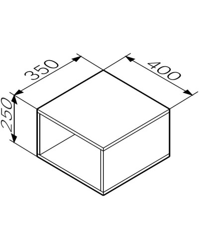 Тумба белый глянец 40 см Am.Pm Func M8FOH0401WG