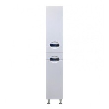 Орхидея - 31 Пенал правый белая эмаль без корзины 2 ящ.