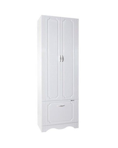 Шкаф пенал Bellezza Кантри 60 Белый