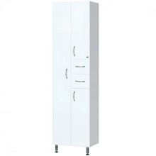 Шкаф пенал Bellezza 60 Белый