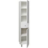 Шкаф пенал Runo Милано 30 R УТ000002107 Белый