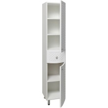 Шкаф пенал Runo Милано 30 R УТ000002107 Белый