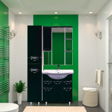 Пенал - 35 лев. Жасмин черная эмаль / Б/К