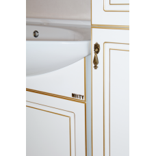 Париж - 35 Пенал правый белая патина с 2ящ. / Б/К