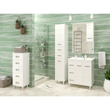 Селена -35 Пенал с 2 ящ. с Б/к лев.