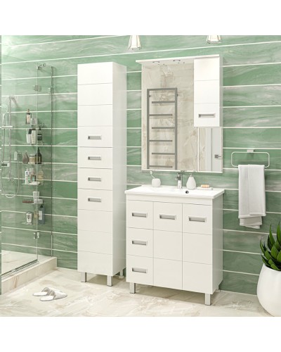 Селена -35 Пенал с 2 ящ. с Б/к лев.