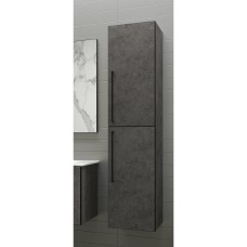 ROCK - 35 Пенал Brevita правый подвесной темно-серый (Чикаго) ЛДСП О