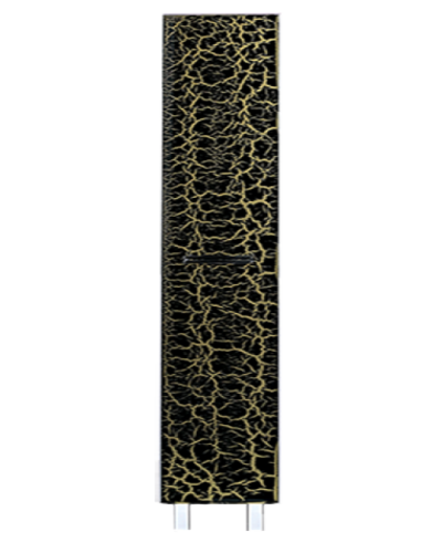 Джулия - 40 Пенал  левый КРАКОЛЕТ черный