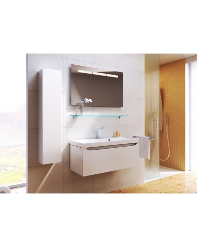 Шкаф пенал Aqwella 5 Stars Анкона 35 An.05.35/W Белый