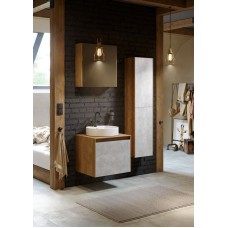 Корпус шкафа пенала Aqwella 5 Stars Mobi 36 MOB0535W подвесной Белый