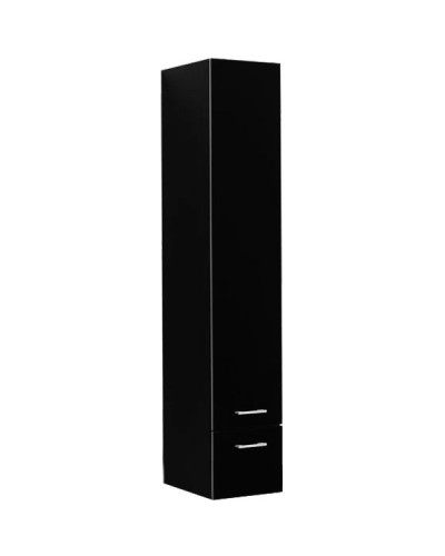 Шкаф пенал Aquanet Верона 30 R 175391 подвесной Черный