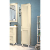 Марта - 35 Пенал бежевый правый с Б/К (эмаль)