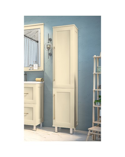 Марта - 35 Пенал бежевый правый с Б/К (эмаль)