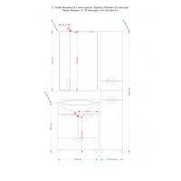 Орхидея - 35 Пенал прав. белая эмаль / Б/К