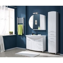 Шкаф пенал Aquanet Моника 40 186778 R Белый