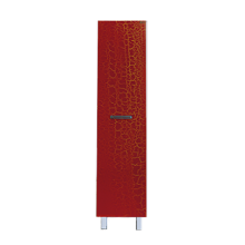 Джулия - 40 Пенал  правый КРАКОЛЕТ красный