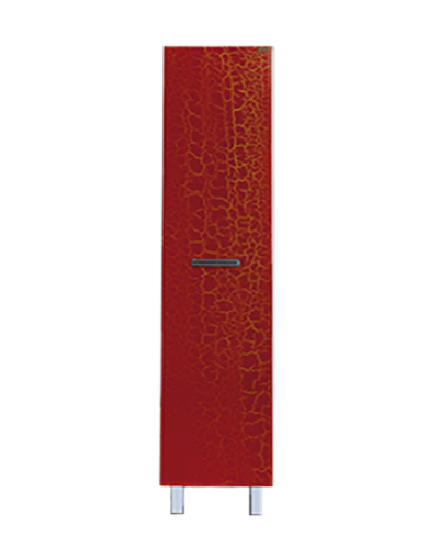 Джулия - 40 Пенал  правый КРАКОЛЕТ красный