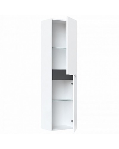 Шкаф пенал Iddis Cloud 40 подвесной Белый