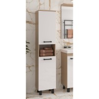 Крафт - 35 Пенал напольный универсал. 2 дв. с нишей О