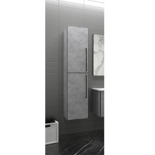 ROCK - 35 Пенал Brevita левый подвесной светло-серый (Чикаго) ЛДСП О