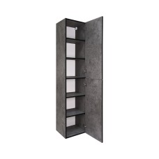 ROCK - 35 Пенал Brevita правый подвесной темно-серый (Чикаго) ЛДСП О