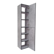 ROCK - 35 Пенал Brevita правый подвесной светло-серый (Чикаго) ЛДСП О