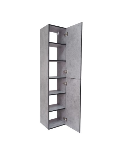 ROCK - 35 Пенал Brevita правый подвесной светло-серый (Чикаго) ЛДСП О