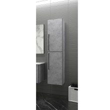 ROCK - 35 Пенал Brevita правый подвесной светло-серый (Чикаго) ЛДСП О