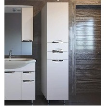 Шкаф-пенал АСБ-мебель Мессина 40 9625 R Белый