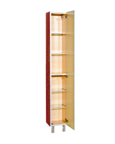 Джулия - 40 Пенал  правый КРАКОЛЕТ красный