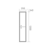 Кристиан - 35 Пенал подвесной правый