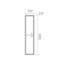 Кристиан - 35 Пенал подвесной левый