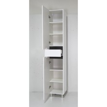 Грани - 35 Пенал с ящиком левый на ножках ( эмаль)