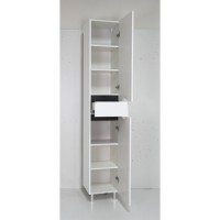 Грани - 35 Пенал с ящиком правый на ножках ( эмаль)