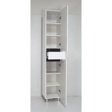 Грани - 35 Пенал с ящиком правый на ножках ( эмаль)