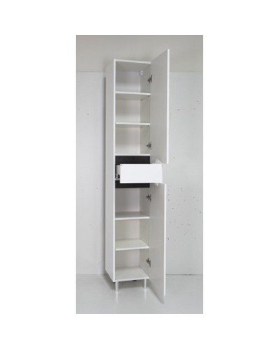 Грани - 35 Пенал с ящиком правый на ножках ( эмаль)