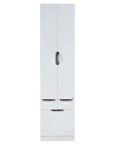 Орхидея - 50 Пенал белая эмаль без корзины с 2 ящ.