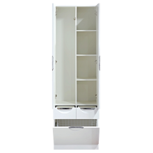 Орхидея - 60 Пенал белая эмаль / Б/К с 2 ящ.