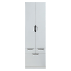 Орхидея - 60 Пенал белая эмаль / Б/К с 2 ящ.