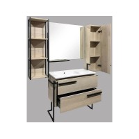 Шкаф полупенал Comforty Дюссельдорф 35 00004148025 подвесной Дуб дымчатый