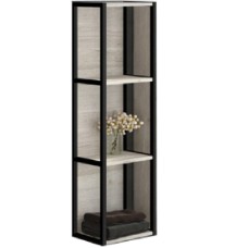 Шкаф полупенал Comforty Дюссельдорф 35М 00004148024 подвесной Дуб дымчатый