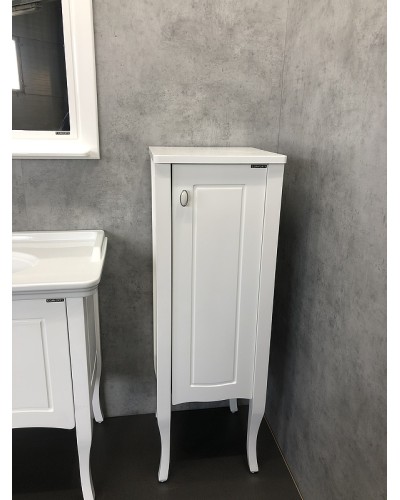 Шкаф полупенал Comforty Павия 40 00004148000 Белый глянец